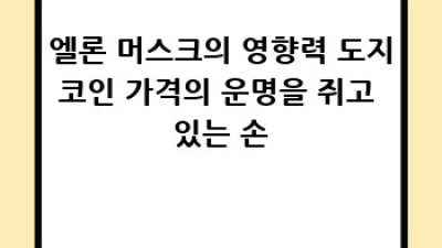 도지코인 가격 상승, 전망은? 🚀